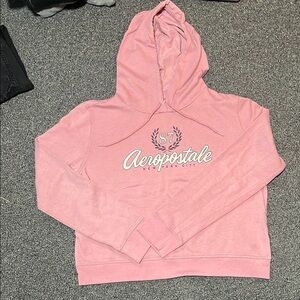 Aeropostale Light Pink Pullover Hoodie